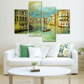 Le mur de toile de paysage de Venise de vignoble ART / Photo personnalisée Canvas Print